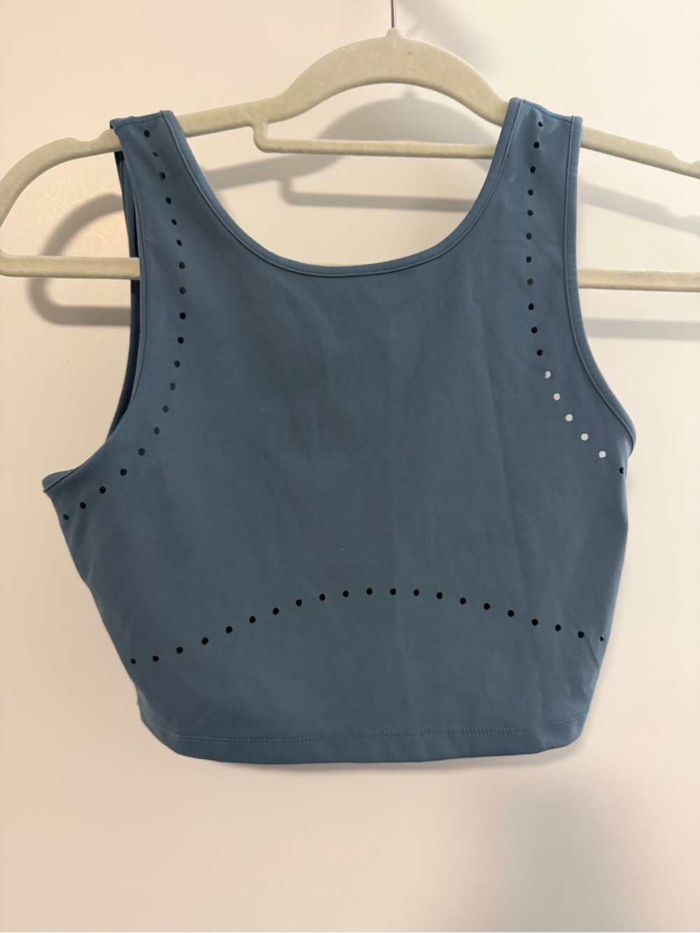Women’s Performance Crop Tank Top - Blue